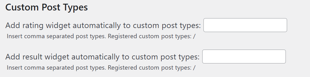 Custom Post Types